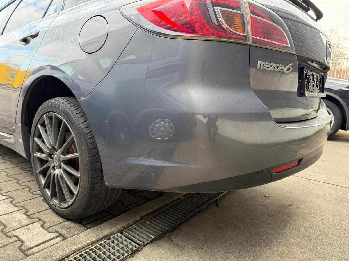 Mazda 6 GH original Stoßstange Stoßfänger hinten 32S Galaxy Grau Kombi BJ09